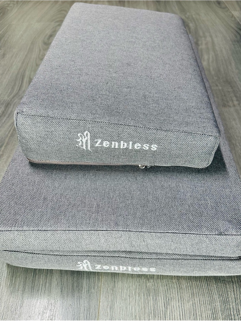 ZenBless Gray Meditation Cushion Set